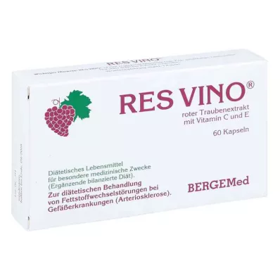 RES VINO Cápsulas, 60 uds RES VINO Cápsulas, 60 uds