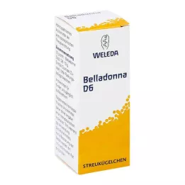 BELLADONNA D 6 glóbulos, 10 g