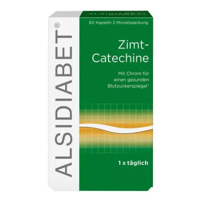 ALSIDIABET Catequinas de Canela para Diab. tipo II Cápsulas, 60 uds