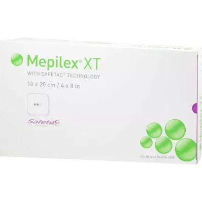 Mepilex XT Apósito de espuma de 10x20 cm, 5 piezas