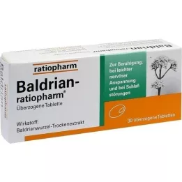 BALDRIAN-RATIOPHARM Comprimidos recubiertos, 30 unidades
