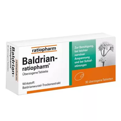 BALDRIAN-RATIOPHARM Comprimidos recubiertos, 30 unidades