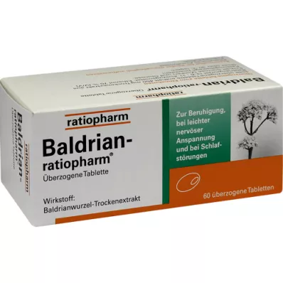 BALDRIAN-RATIOPHARM Comprimidos recubiertos, 60 uds
