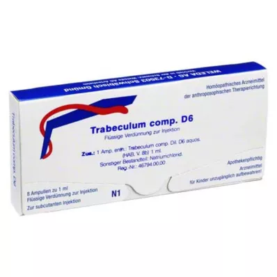 Trabeculum comp.D 6 ampollas, 8 piezas