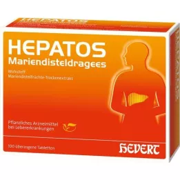 HEPATOS Pastillas de cardo mariano, 100 unidades