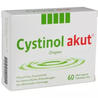 CYSTINOL grageas agudas, 60 piezas