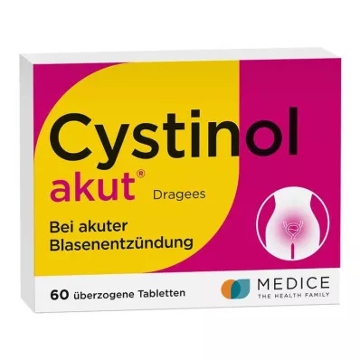 CYSTINOL grageas agudas, 60 piezas CYSTINOL grageas agudas, 60 piezas