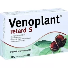 VENOPLANT retard S tabl., 100 uds