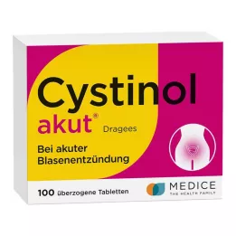 CYSTINOL grageas agudas, 100 unidades