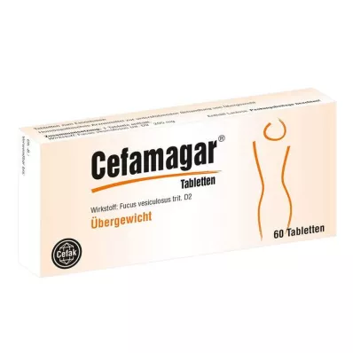 Tabletas de cefamagar, 60 piezas Tabletas de cefamagar, 60 piezas