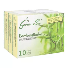 BAMBUSPFLASTER Parche de Vitalidad Gina Su, 30 unidades