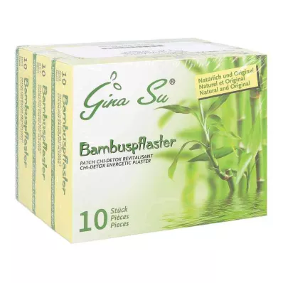 BAMBUSPFLASTER Parche de Vitalidad Gina Su, 30 unidades
