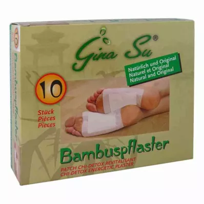 BAMBUSPFLASTER Parche de Vitalidad Gina Su, 10 unidades