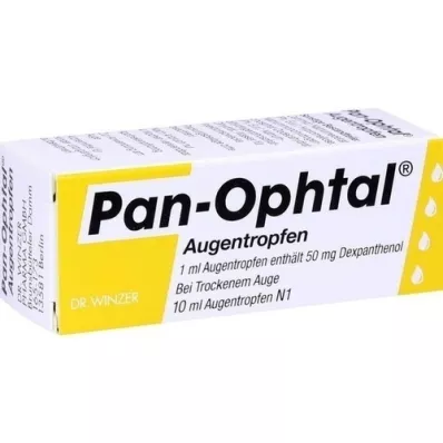 PAN OPHTAL Gotas para los ojos, 10 ml