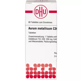 AURUM METALLICUM C 30 comprimidos, 80 uds