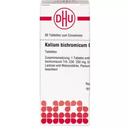 KALIUM BICHROMICUM C 30 comprimidos, 80 uds