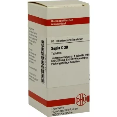 SEPIA C 30 comprimidos, 80 uds