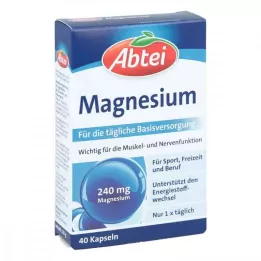 ABTEI Magnesio en cápsulas, 40 cápsulas