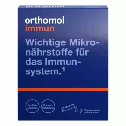ORTHOMOL Immune Direct Gránulos Naranja, 7 uds