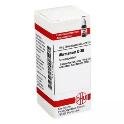 DHU Abrotanum D 30 glóbulos, 10 g