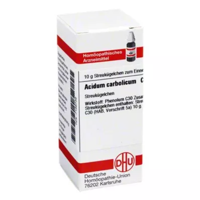 DHU Acidum carbolicum C 30 glóbulos, 10 g