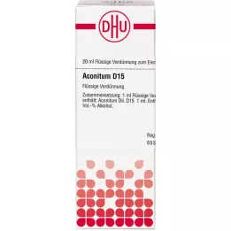 ACONITUM Dilución D 15, 20 ml