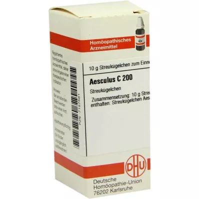 DHU Aesculus C 200 glóbulos, 10 g