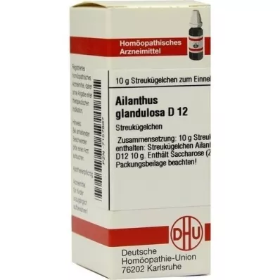 AILANTHUS GLANDULOSA D 12 glóbulos, 10 g
