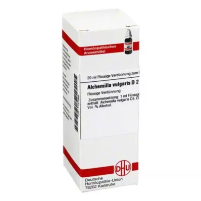 DHU Alchemilla vulgaris D 2 Dilución, 20 ml