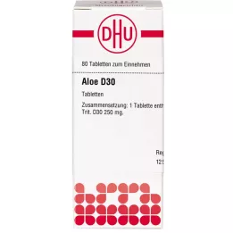 ALOE D 30 comprimidos, 80 uds