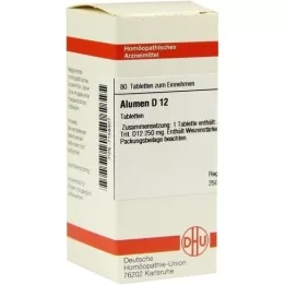 ALUMEN D 12 pastillas, 80 uds