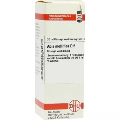 APIS MELLIFICA Dilución D 5, 20 ml