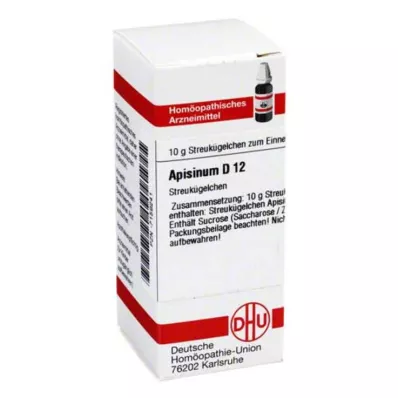 DHU Apisinum D 12 glóbulos, 10 g