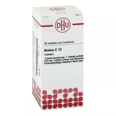 ARNICA C 12 comprimidos, 80 uds
