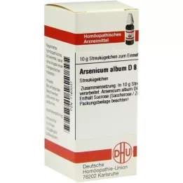 ARSENICUM ALBUM D 8 glóbulos, 10 g