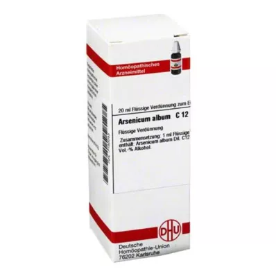 ARSENICUM ALBUM C 12 Dilución, 20 ml