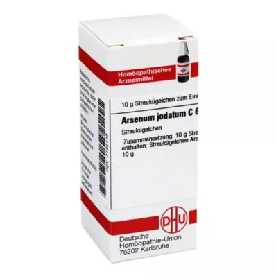 ARSENUM JODATUM C 6 glóbulos, 10 g