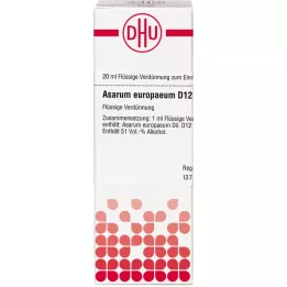 ASARUM EUROPAEUM D 12 Dilución, 20 ml