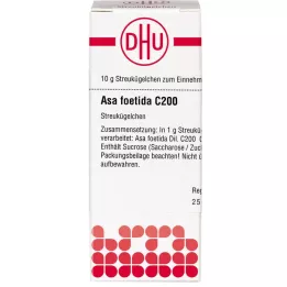 ASA FOETIDA C 200 glóbulos, 10 g