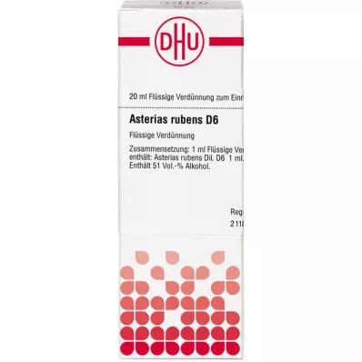 ASTERIAS RUBENS D 6 Dilución, 20 ml