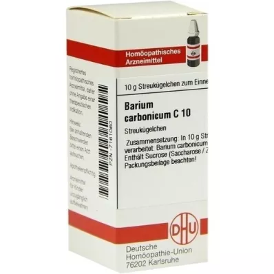 BARIUM CARBONICUM C 10 glóbulos, 10 g