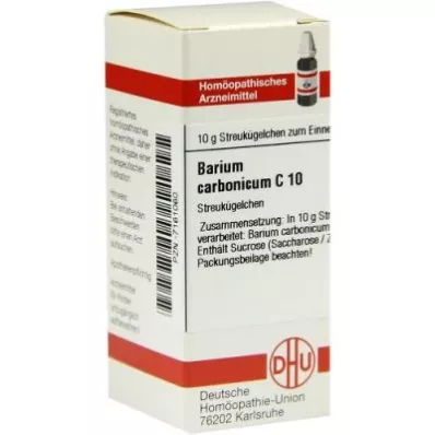 Glóbulos de bario carbonicum C10 (10 g)