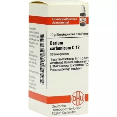 BARIUM CARBONICUM C 12 glóbulos, 10 g