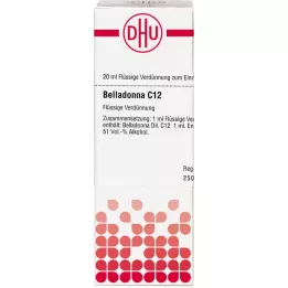 BELLADONNA C 12 Dilución, 20 ml