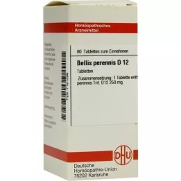 BELLIS PERENNIS D 12 pastillas, 80 uds