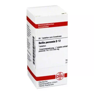 DHU Bellis perennis D 12 tabletas, 80 piezas