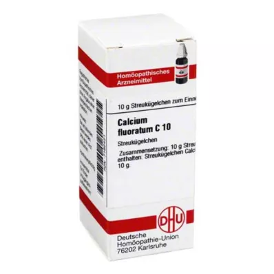 CALCIUM FLUORATUM C 10 glóbulos, 10 g
