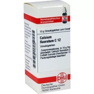 CALCIUM FLUORATUM C 12 glóbulos, 10 g