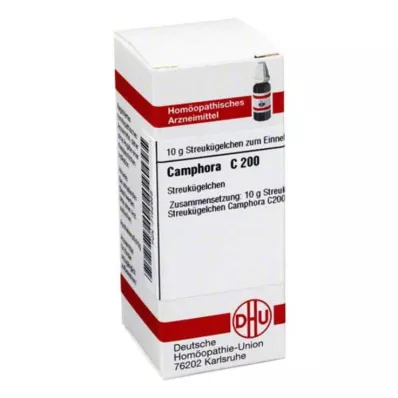 DHU Alcanfora C 200 glóbulos, 10 g