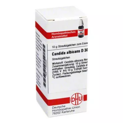 CANDIDA ALBICANS D 30 glóbulos, 10 g